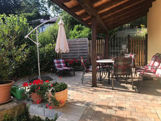 Ferienwohnung Gartenterrasse