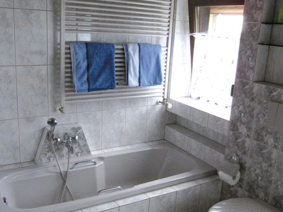 Ferienwohnung Badezimmer mit Toilette